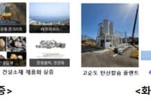 이산화탄소전환탄산화물 건설·화학제품 소재 활용 실증