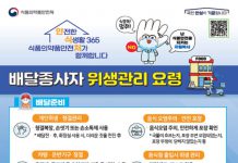 배달음식 식중독 예방 나선다…식약처, 위생매뉴얼 배포