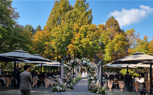 매헌시민의숲 야외 꽃길결혼식 2023년 상반기 신청자 모집