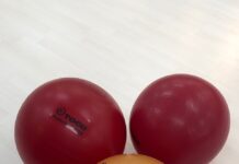 몸의 전체적인 균형을 잡아주는 “짐볼”